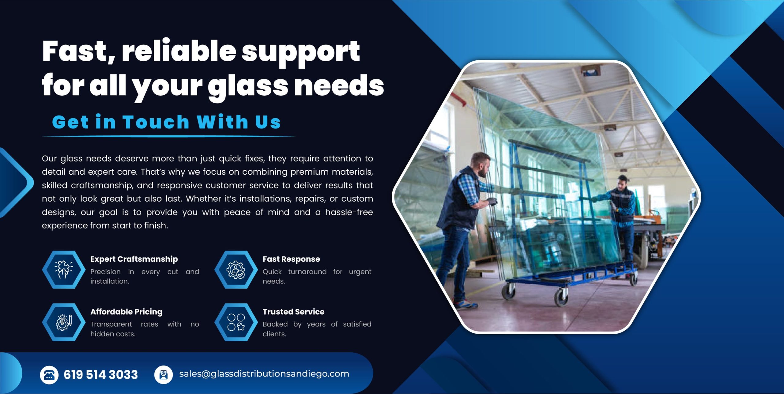 Contact Us - Glass Distribution San Diego